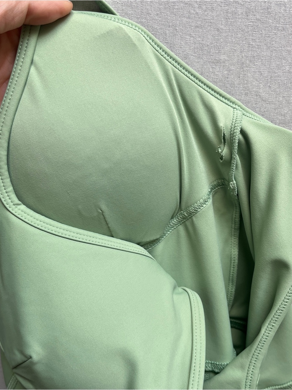 JoyLab Sage Green V-Neck Athletic Tennis Dress Built In Shorts XS - Picture 4 of 8